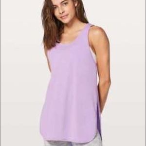 Purple true self Lululemon tank top
